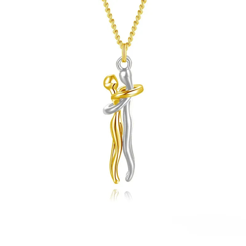 14K Ethernal Hug Necklace
